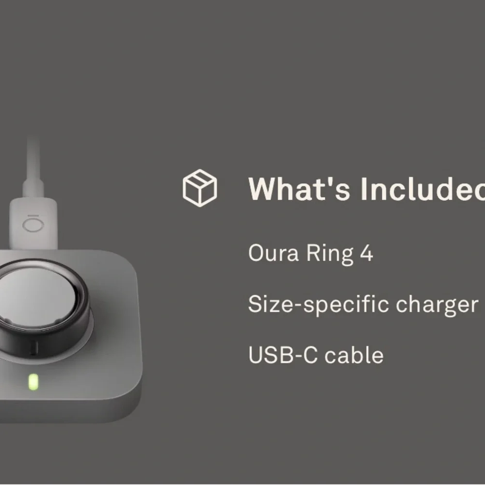 Oura Ring 4 in Black